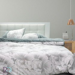 Плюшено спално бельо Grey